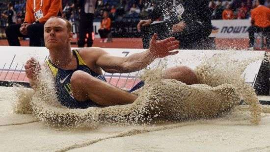 Украинец завоевал «бронзу» в прыжках в длину на ЧЕ