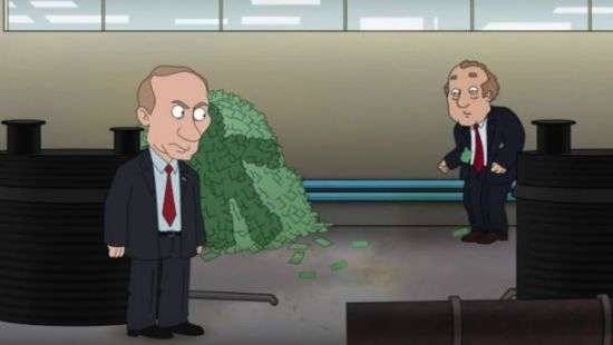 Путина покажут в финском мультфильме о корриде