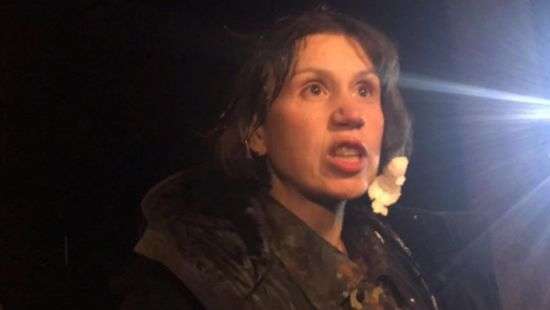Татьяна Черновол подверглась «атаке» участников блокады Донбасса (видео)