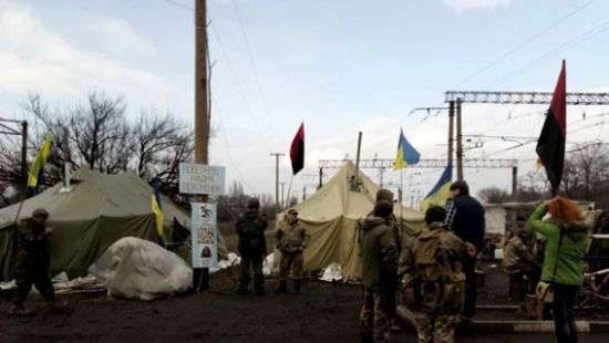 Один из редутов активистов блокады атаковали силовики