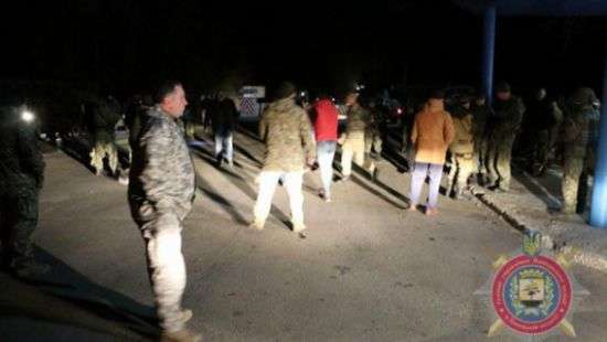 На блокпосту в Славянске произошел конфликт с участием Парасюка (видео)