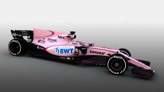 «Форс Индия» сменила цвет