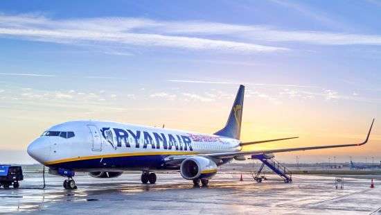 В Украину зашел лоукост Ryanair