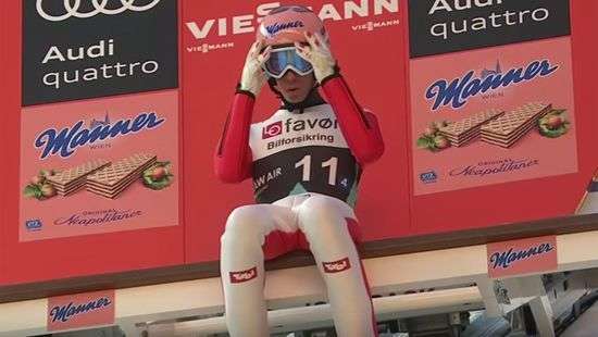 «Летающий лыжник» установил новый мировой рекорд (ВИДЕО)