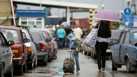 Почти полмиллиона украинцев убежали из Украины в Польшу