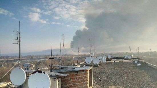 Пожар в Балаклее полностью потушен