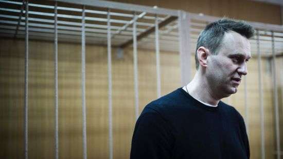 Навального арестовали на 15 суток