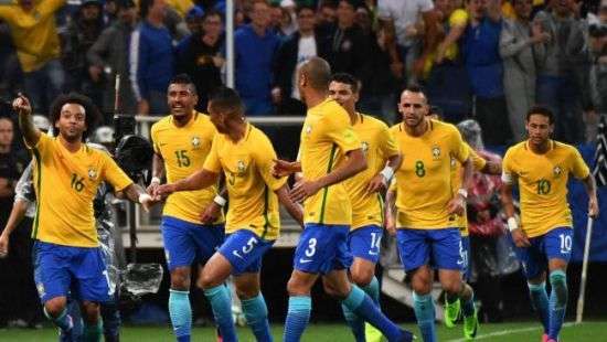 Бразилия первой вышла на ЧМ-2018