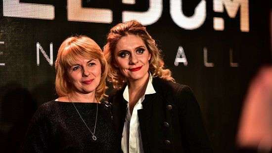 Михаил Саакашвили в день театра посетил премьеру - трагико-медийного шоу «MEDEA/MEDIA»