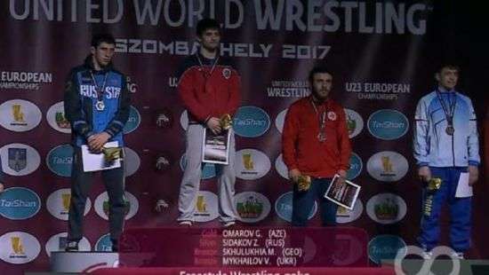 Украинец добыл бронзу ЧЕ по спортивной борьбе
