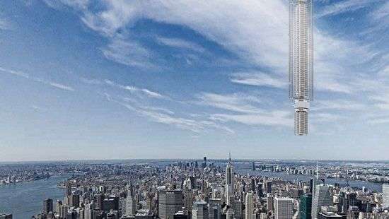 Первый парящий в воздухе небоскреб построят в Дубай (ФОТО)