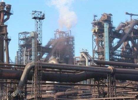 На Днепропетровщине крупный меткомбинат консервирует оборудование