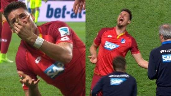 Форвард немецкого клуба сломал палец