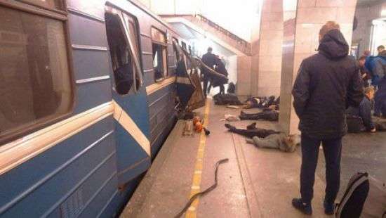 Число жертв теракта в метро Петербурга выросло до 14 человек