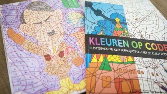 В Нидерландах детям предложили разукрасить Гитлера