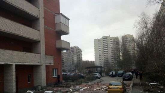 В Санкт-Петербурге произошел взрыв в жилом доме (фото/видео)