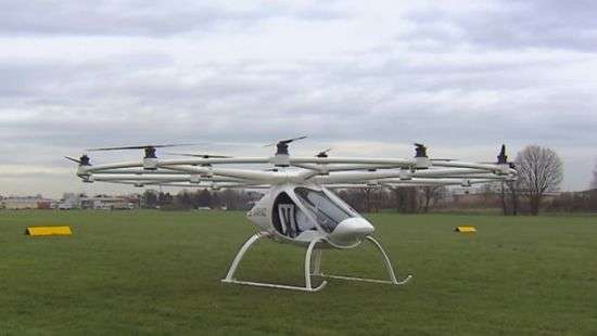 В Германии представили воздушное такси