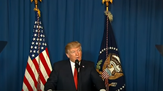 Трамп рассказал о химической атаке в Сирии и своем приказе нанести удар