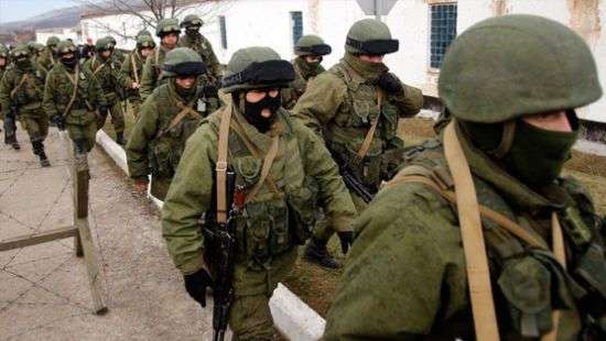 Российский спецназ проводит очередные военные учения