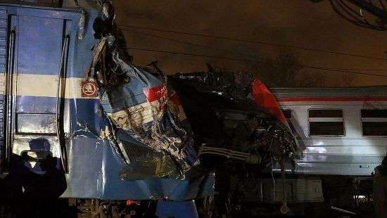 Следком РФ озвучил новую версию причин столкновения поездов в Москве