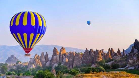 Обнародовано видео падения воздушного шара с туристами