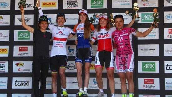 Украинская велогонщица выиграла Gold Trophy