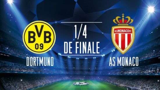 «Монако» на выезде обыграл «Боруссию» в 1/4 Лиги чемпионов
