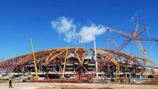 В России не успевают ввести в эксплуатацию два стадиона к ЧМ-2018