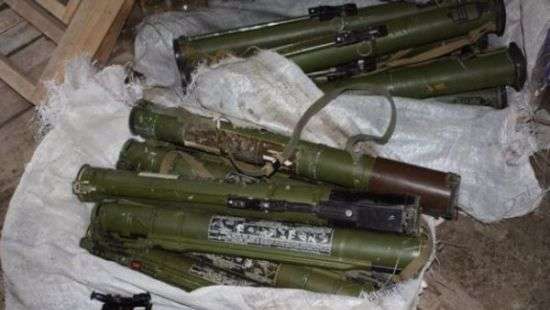 В Запорожье нашли в лесу 17 гранатометов