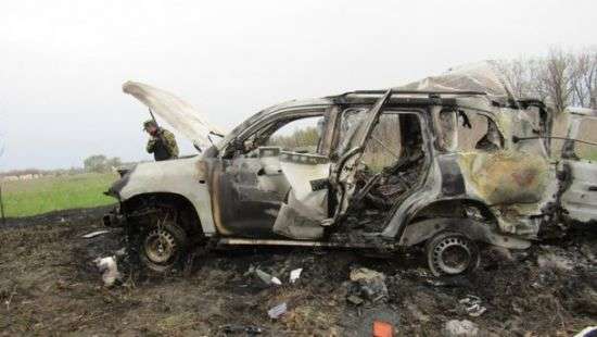 СБУ расследует подрыв авто СММ ОБСЕ на Донбассе, как теракт