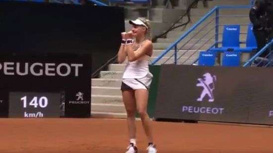 Украинская теннисистка выиграла первый матч на турнире WTA