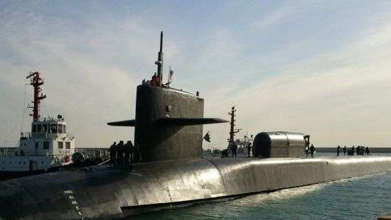 Атомная подлодка США с «Томагавками» прибыла в Южную Корею