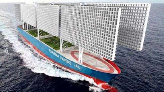 Проект корабля-тюрьмы предложили архитекторы