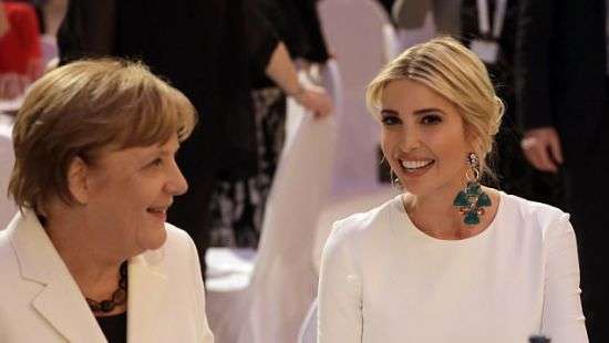 Иванка Трамп оконфузилась на гала-ужине у Меркель (фото)