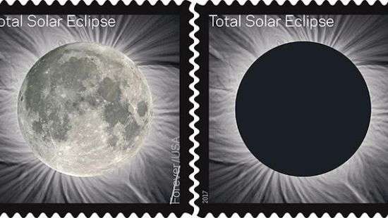 В США в честь солнечного затмения выпустят марку с меняющимся изображением