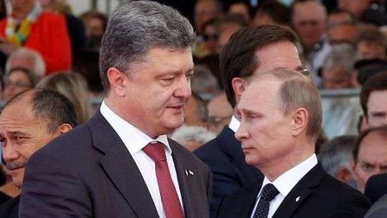 В России заявили, что Порошенко поговорил с Путиным по телефону о Донбассе