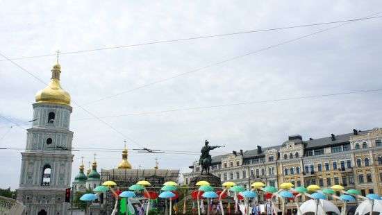 В Киеве открылась фан-зона «Евровидения»