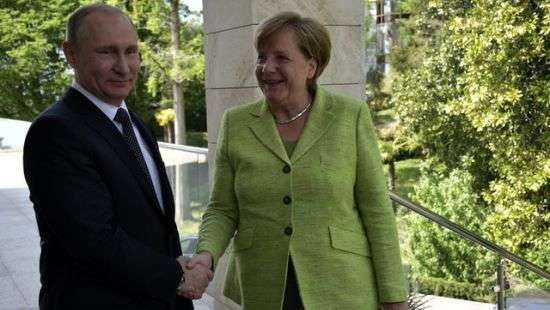 В Сочи Меркель с Путиным обсудили ситуацию в Украине