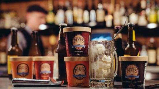 Изобретено уникальное мороженое из пива