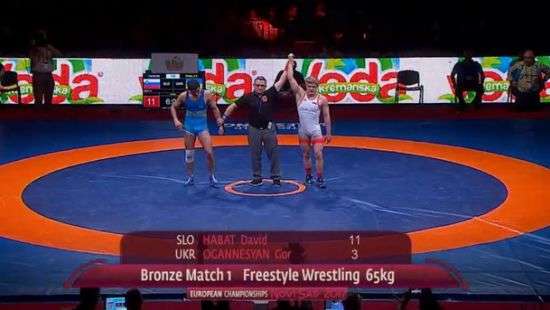 На ЧЕ по борьбе украинцы медалей не завоевали