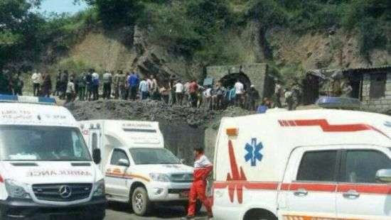 Появилось видео с места трагедии на шахте в Иране