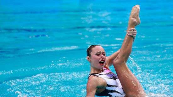 Украинка выиграла золото мировой серии по синхронному плаванию