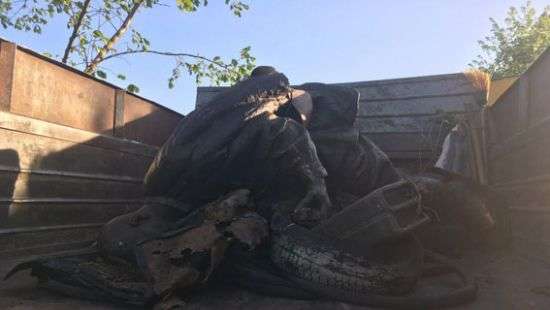 Украденный памятник Марку Бернесу нашли в яме