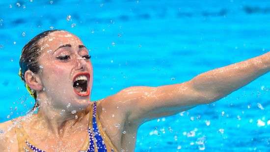Украинка стала первой на этапе мировой серии по синхронному плаванию