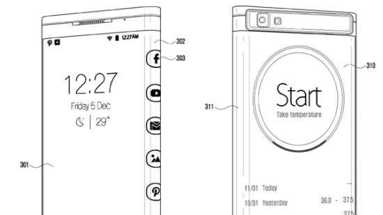 Samsung разрабатывает смартфон с необычной конструкцией