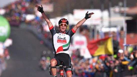 Словенец выиграл четвертый этап «Джиро д´Италия»