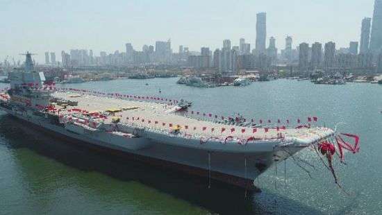 Китайский авианосец предложили назвать «Пипи ся»