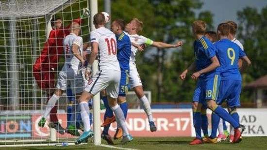 Сборная Украины одержала победу на Евро-2017