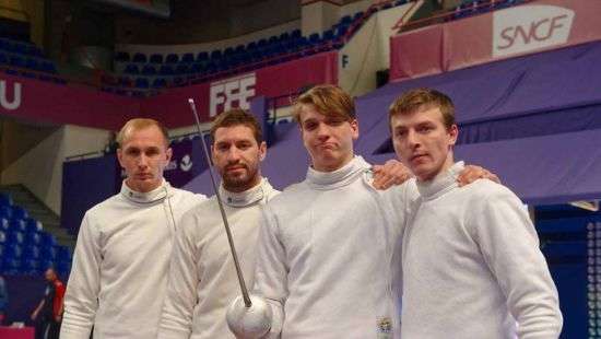 Украинские шпажисты вошли в четверку лучших на этапе Кубка мира