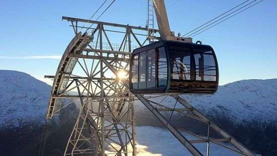 Норвегия завершает строительство «Лифта в небо»